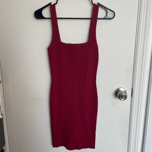 LF Seek the Label Red Bodycon Dress; Size Small